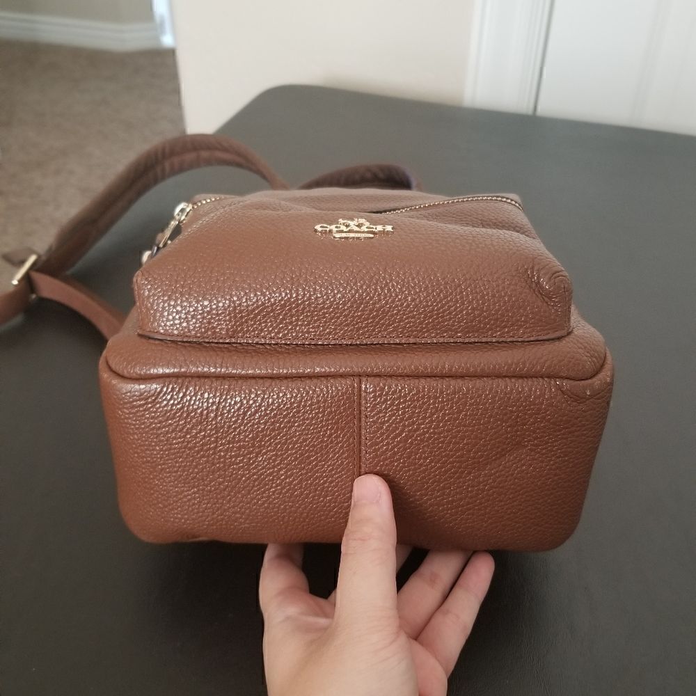 Coach Leather Mini Backpack - Picture 6 of 8
